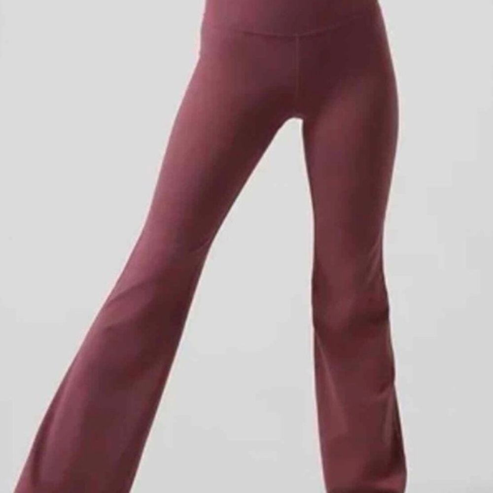 Athleta Wide Leg Pants in Dusty Rose